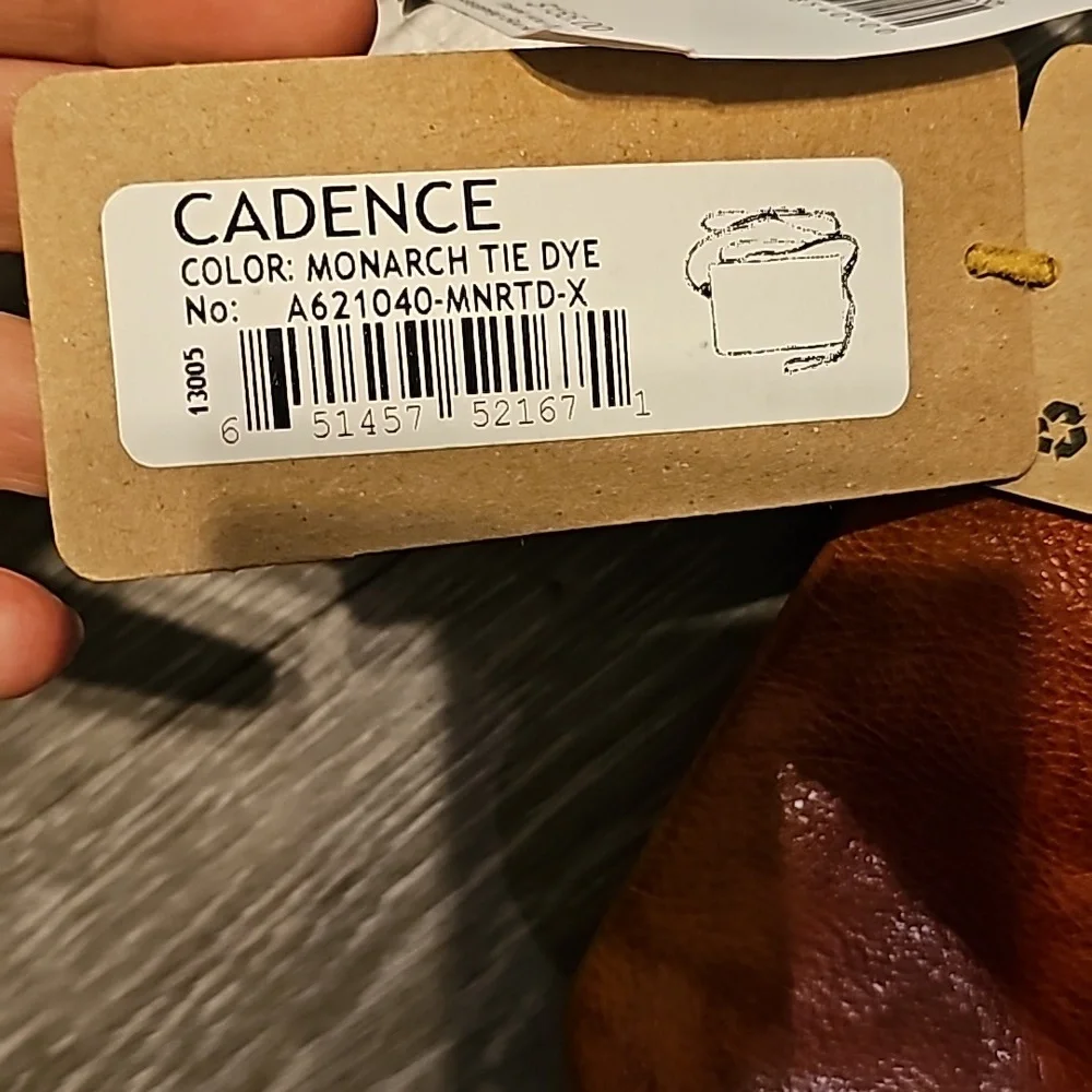 #BedStu Cadence Monarch Tie Dye Cross Body Leather Bag!! Nwts!! - Picture 6 of 13